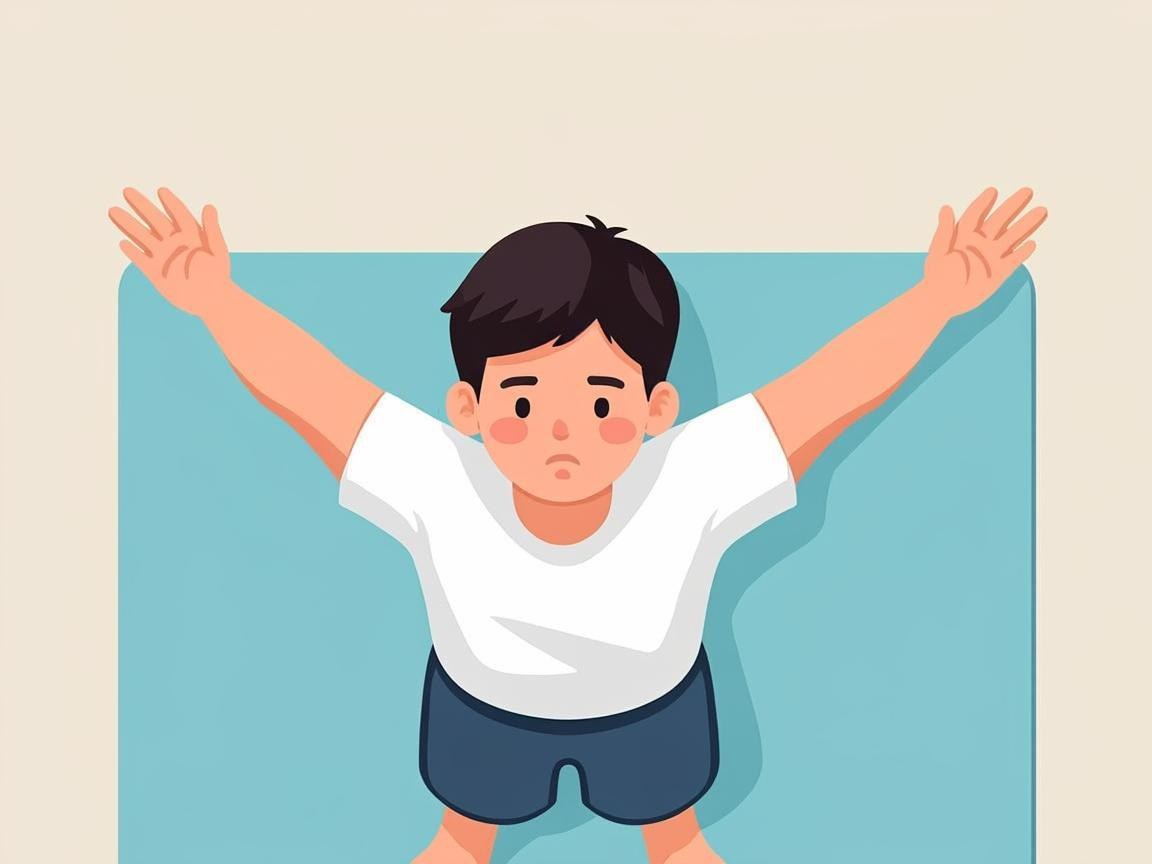 حرکت Y خوابیده برای تقویت عضلات بین تیغه‌های شانه